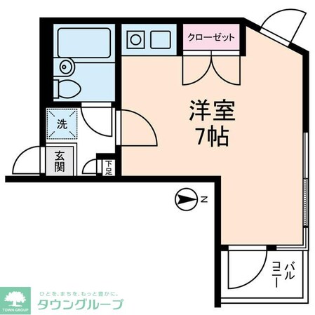 共立リライアンス上野町Iの物件間取画像
